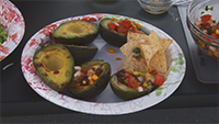 Chile Dogs and Southwest Grilled Avocados