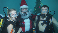 Scuba Diving with Santa